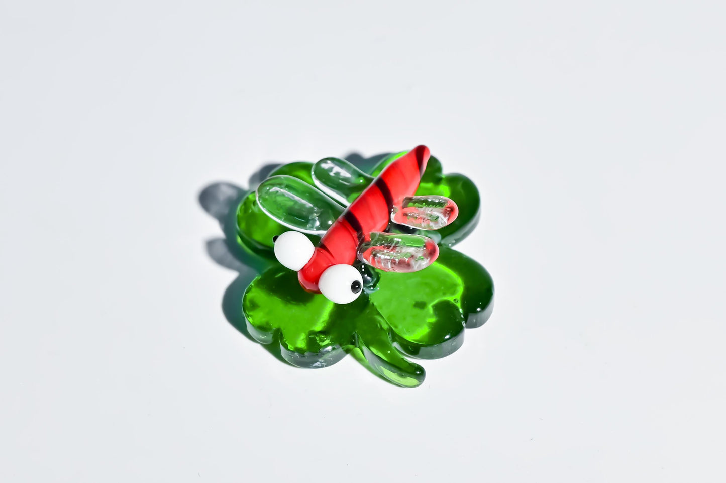 Handmade Glass Bug & Snail Figurine, Mini Glass Bug, Cute Desk Decor, Glass Animal Sculpture, Small Home Decoration,  Christmas Gift Idea